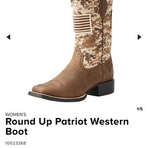 Ariat round up patriot boots